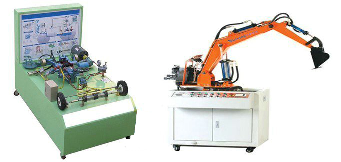 工程機(jī)械整機(jī)液壓操縱系統(tǒng)實訓(xùn)臺(各機(jī)型可定制)