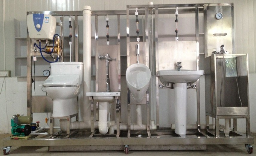 衛(wèi)生間設備安裝與控制實驗裝置