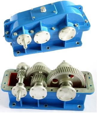 展開(kāi)式雙級(jí)圓柱齒輪減速器