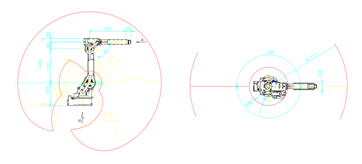 工業(yè)機(jī)器人參數(shù)圖
