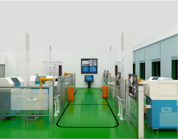 LGJ-SJ10智能機(jī)器人個(gè)性化訂制多智能體生產(chǎn)線