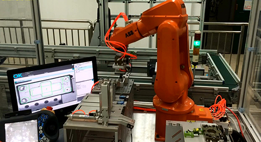 工業(yè)機(jī)器人裝配應(yīng)用工作站