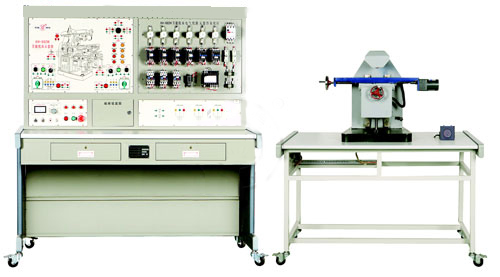 萬能銑床電氣技能實訓考核裝置(半實物)