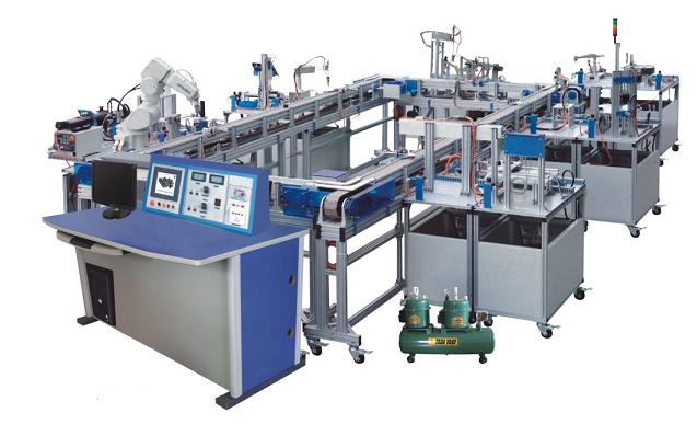 模塊式柔性自動(dòng)環(huán)形生產(chǎn)線實(shí)訓(xùn)系統(tǒng)(工程型)