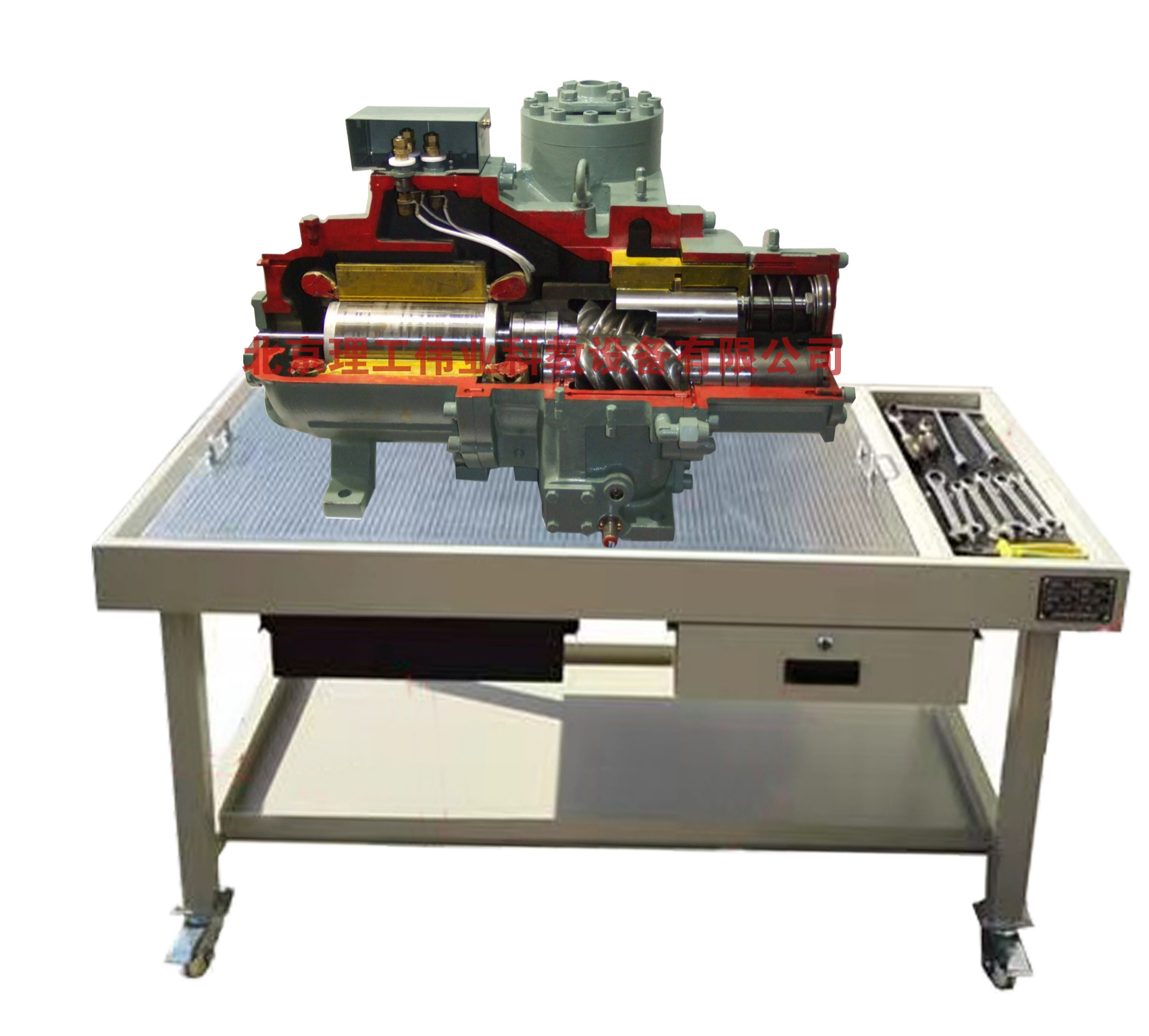 小型螺桿式制冷壓縮機(jī)實(shí)訓(xùn)裝置