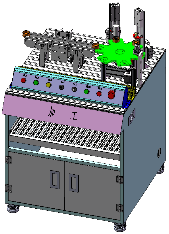 工業(yè)4.0智能制造柔性生產(chǎn)線實訓(xùn)系統(tǒng)